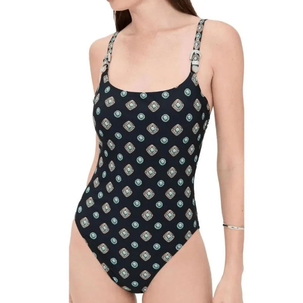 L'Agence Remi One-Piece Swimsuit - Black / L